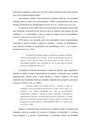 Avaliação institucional adriano prof norma