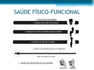 SAÚDE FÍSICO-FUNCIONAL
 