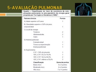 5-AVALIAÇÃO PULMONAR

 