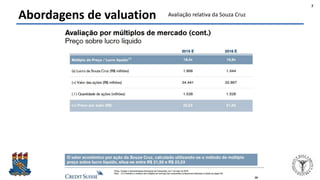 Felipe Pontes
www.contabilidademq.blogspot.com
Abordagens de valuation
7
Avaliação relativa da Souza Cruz
 