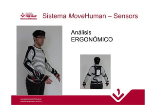 Sistema MoveHuman – Sensors 
Análisis 
ERGONÓMICO 
 