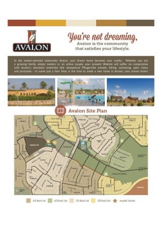 Pacesetter Homes Avalon Brochure