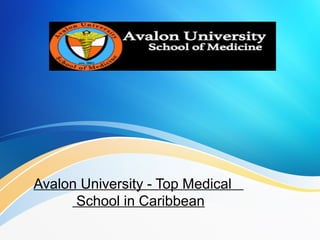Avalon University - Top Medical
School in Caribbean
 