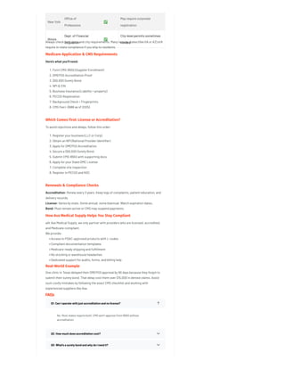 DMEPOS Accreditation vs. DME License: What’s the Difference? (2025 ...