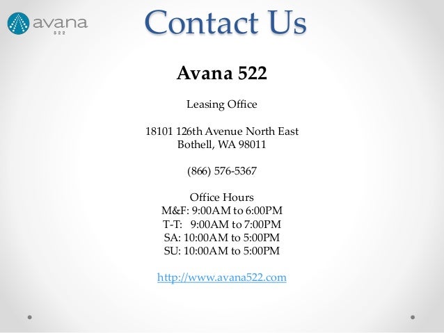 Avana 522 Apartments Bothell Wa