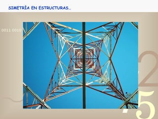 SIMETRÍA EN ESTRUCTURAS… 