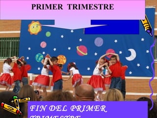 PRIMER  TRIMESTRE FIN DEL PRIMER TRIMESTRE 