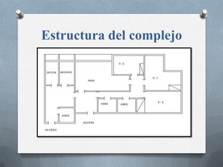 Estructura del complejo
 