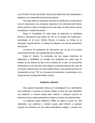 Avance i ii-iii-iv fase