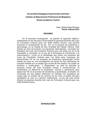 Avance i ii-iii-iv fase