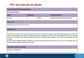 25
PCI: Un món ple de dones
25
 