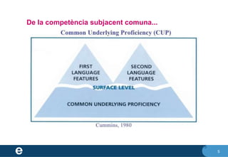 5
De la competència subjacent comuna...
5
 