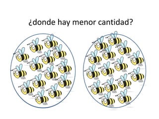 ¿donde hay menor cantidad?
 