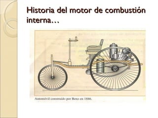 Historia del motor de combustión interna… 