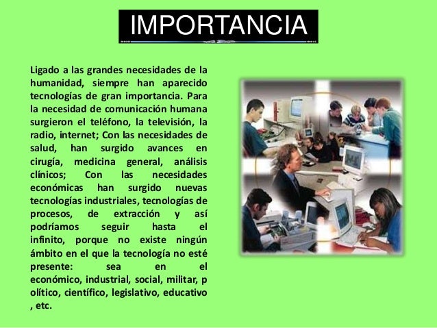 Avances tecnológicos