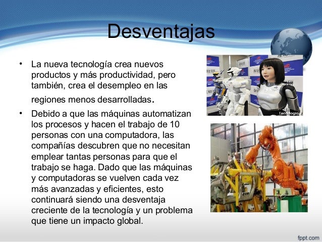 Ventajas y Desventajas de los Avances Tecnológicos