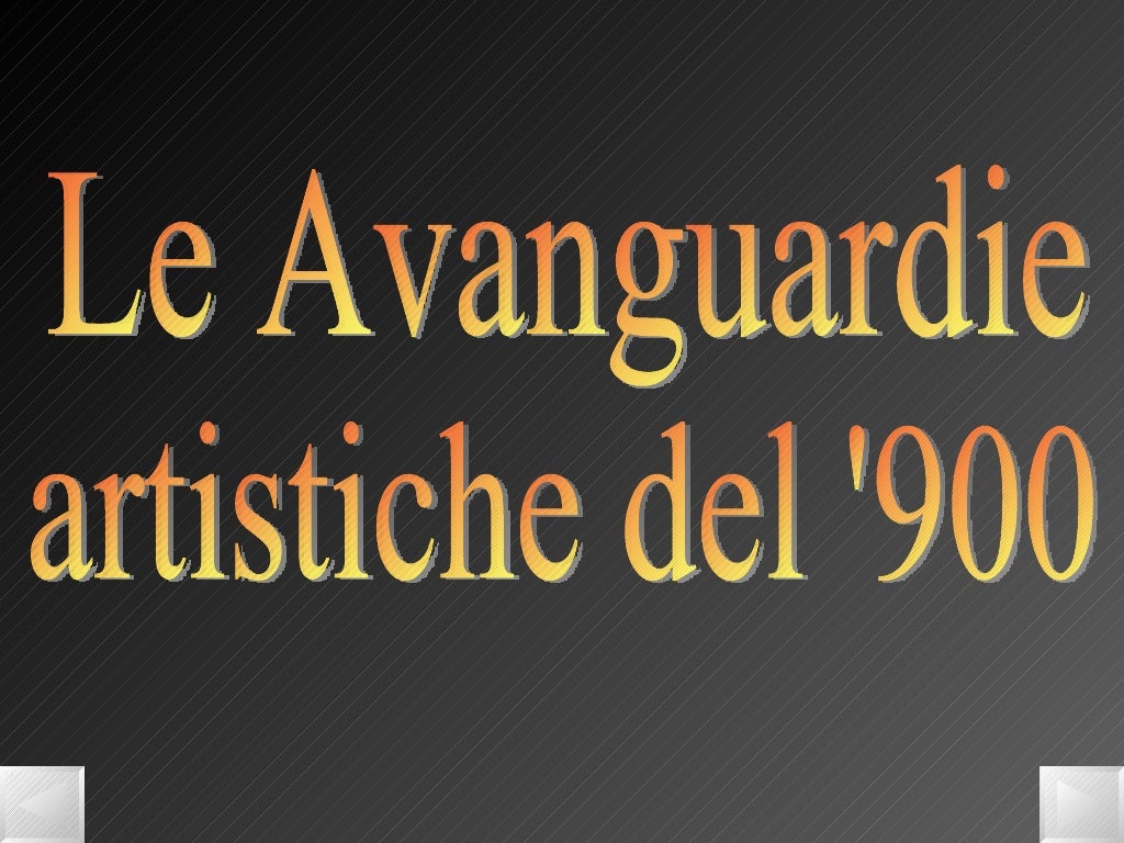 Avanguardie del 900