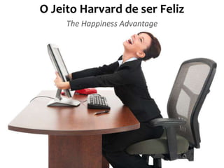 O Jeito Harvard de ser Feliz
The Happiness Advantage

 