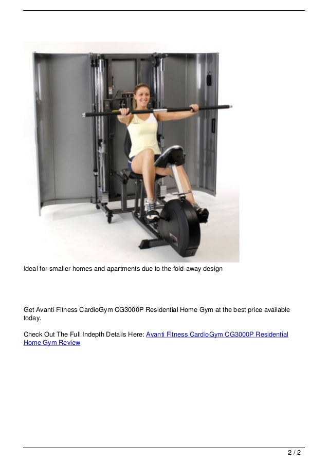 Avanti Fitness CardioGym CG3000P Residential Home Gym Review