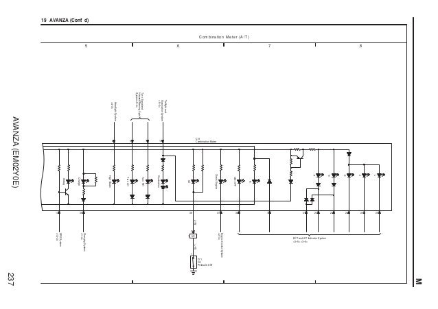 Avanza wiring diagram