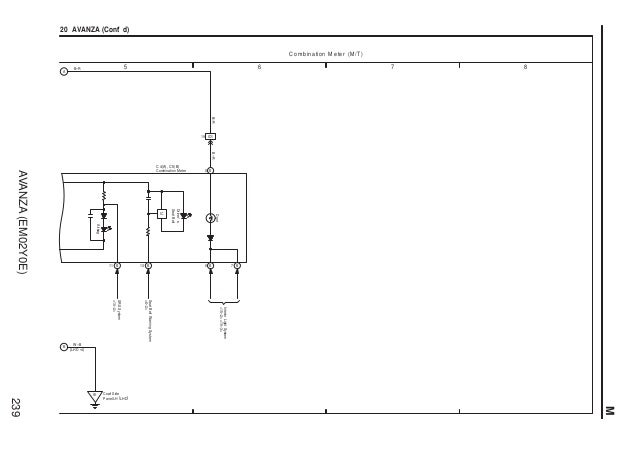 Avanza wiring diagram
