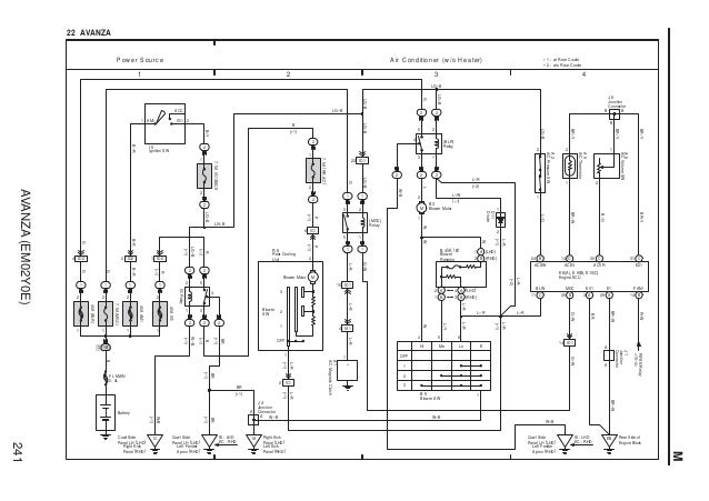 Wiring Diagram Central Lock Avanza