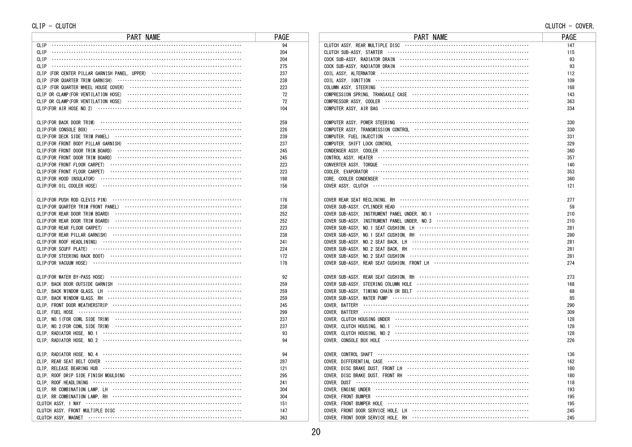 Avanza xenia part number catalog PPT