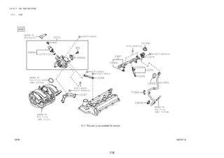 116 
FIG.22-11 FUEL INJECTION SYSTEM 
(1111- )K3VE 
82-02 
REFER TO 
FIG 
(PNC 22271A) 
REFER TO 
FIG 
(PNC 17111) 
REFER TO 
FIG 
REFER TO 
FIG 
(PNC 77251B) 
222727-A 
17-01 
17-01 
77-51 
21133A 
22210 
22267 
91671-80616 
22268 
23250 
23250B 
23270 
23291 
23807 
23841B 
23842A 
23845C 
23901 
77286G 
89452G 
89690 22278-97201 
91551-80825(2) 
91671-80616 
91671-80618(2) 
91671-80620 
91671-80830 
91671-80840(2) 
N04 
N04 
N04 
 