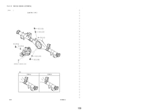 159 
FIG.41-01 REAR AXLE HOUSING & DIFFERENTIAL 
―　―　―　―　―　―　―　―　―　―　―　―　―　―　―　―　―　―　―　―　―　―　―　―　―　―　―　―　―　―　―　―　―　― 
(1111- ) 
ILLUST NO. 2 OF 2 
4101 413590-A 
41181R 
41181Q 
42110 
42110C 
42110D 
42110E 
42110L 
90041-19291(10) 
 