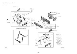 55210 
55210A 
55210C 
82-02 
90044-67554 
53771B 55101 
53712B 
55223A 
201 
FIG.53-55 FRONT FENDER APRON & DASH PANEL 
(1111- ) 
ILLUST NO. 1 OF 2 
REFER TO 
FIG 
53701 
REFER TO 
FIG 
REFER TO 
FIG 
(PNC 57157C) 
REFER TO 
FIG 
(PNC 57113) 
REFER TO 
FIG 
(PNC 57114) 
REFER TO 
FIG 
(PNC 57158B) 
53261B 
53702 
53733D 
53725F 
53711B 
53715D 
35198-BZ010 
9004A-11216 
55184A 
53714E 
53714E 
53715D 
53726C 
53738 
53734C 
53735A 
53736C 
53737G 
55168A 
55169B 
82-02 
58-51 
58-51 
58-51 
58-51 
5355 533575-E 
 