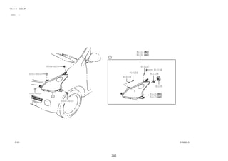 302 
FIG.81-01 HEADLAMP 
(1111- ) 
815866-A 
81110 
81515B 
81110B 
81150 
81510C 
81610F 
90041-68102 
9004A-46298 
91551-80616 
81139 
91551-80616 81135 
81175 
81615D 
 