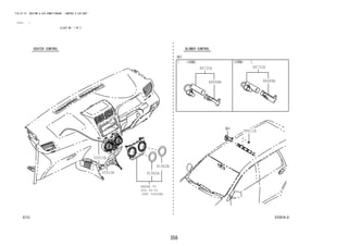 356 
FIG.87-15 HEATING & AIR CONDITIONING - CONTROL & AIR DUCT 
(1111- ) 
ILLUST NO. 1 OF 2 
81942B 
81942A 
REFER TO 
FIG 
(PNC 55406B) 
87C974-D 
84732H 
84732H 
88688B 88688B 
55-01 
88611A 
55910B 
55910R 
 