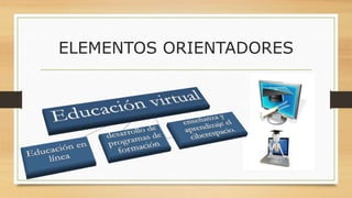 ELEMENTOS ORIENTADORES
 