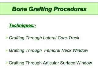 Muscle-Pedicle Bone Grafts
 