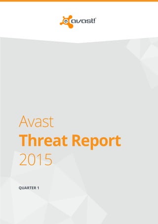 Avast
Threat Report
2015
QUARTER 1
 