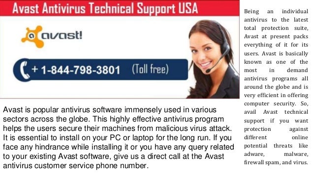 join avast phone number