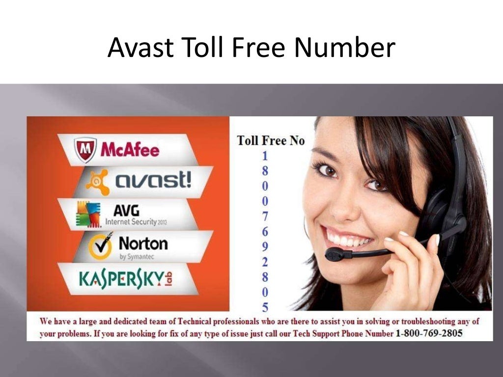 Avast Antivirus Support 1 8007692805 Phone Number