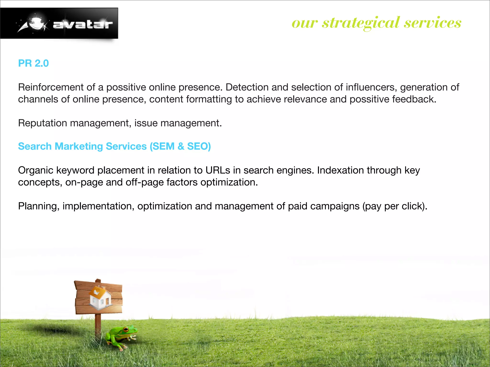 Avatar - Brief (English)