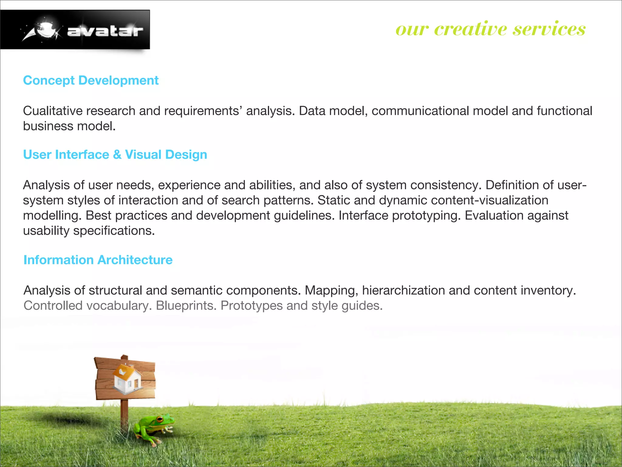 Avatar - Brief (English)