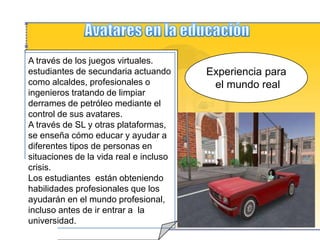 Avatares en la educaciónVokisEl uso de avatares animados ayuda a los estudiantes que se sienten desconectados de las discusiones en clase o que aprenden más auditivamente que visualmente para que se sientan más relacionados con la lección. . 
