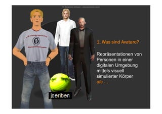 Avatare - Bildungsaspekte digitaler Körperlichkeit