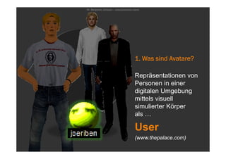 Avatare - Bildungsaspekte digitaler Körperlichkeit