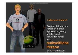 Avatare - Bildungsaspekte digitaler Körperlichkeit