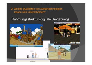 Avatare - Bildungsaspekte digitaler Körperlichkeit