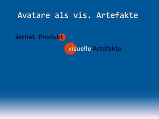 Avatare - mediale Artikulationen, interaktive Aktanten, hybride Akteure