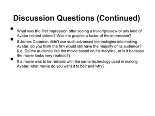 Avatar presentation | PPTX