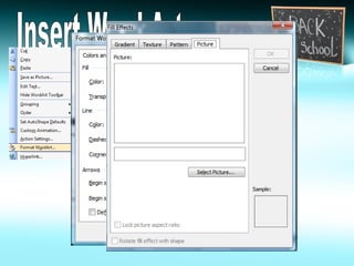 Insert Word Art 