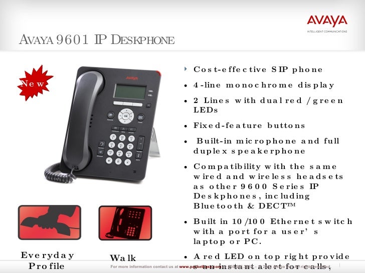 Avaya 9600 Series Ip Deskphones By Packetbase
