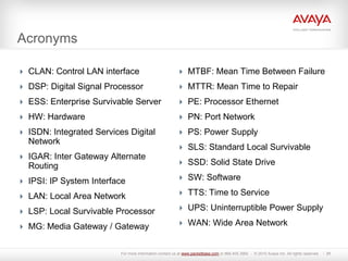 Avaya Aura Five Nines by PacketBase | PPT