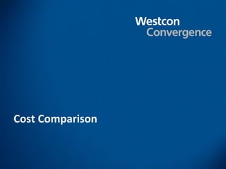 Cost Comparison
 